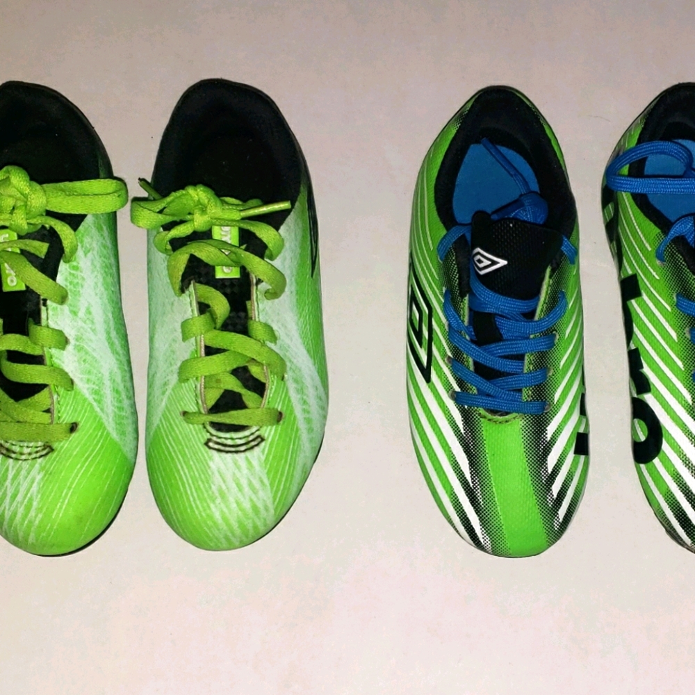 Kids Umbro Soccer Cleats - 2 pairs